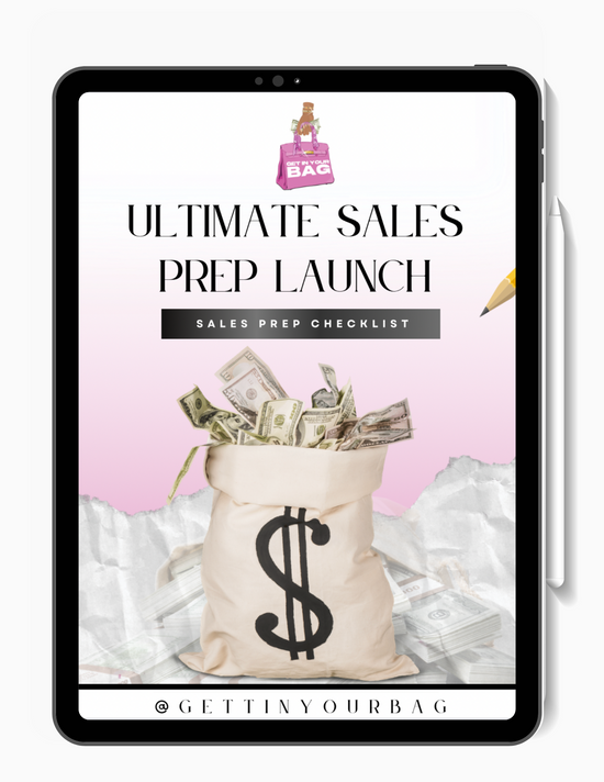 Prep for Sales Checklist